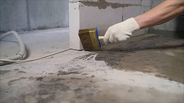SJ Waterproofing Pros Basement Waterproofing coverage map for Lawrence, MI and surrounding area
